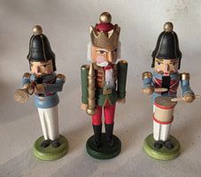 Nussknacker 3 stk  Miniatur vom Erzgerbige