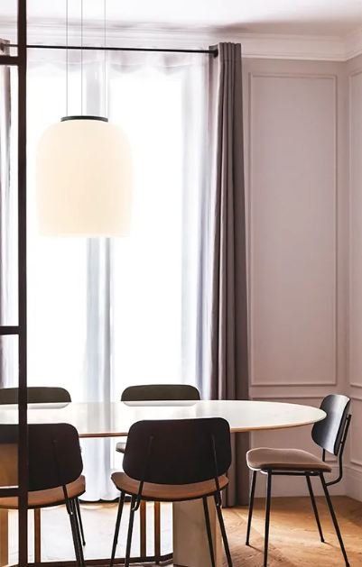 Lampes: Vibia Pendelleuchte Ghost opal weiss – D'occasion à Rothenburg par Lampenoutlet 2