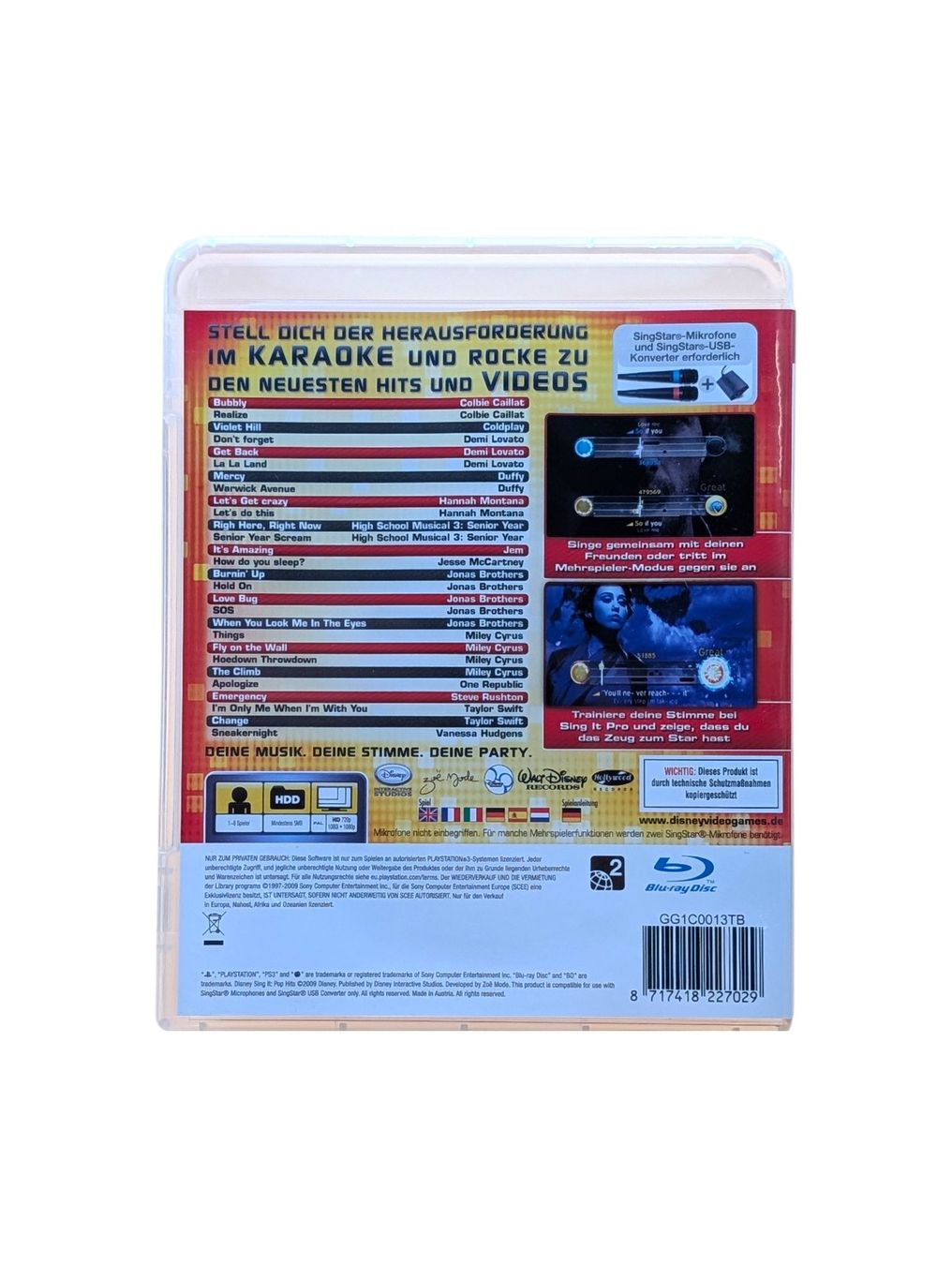 Sony Giochi: Disney Sing It: Pop Hits PS3 – Usato da Domat/Ems venduto da IsseldorsShop 1