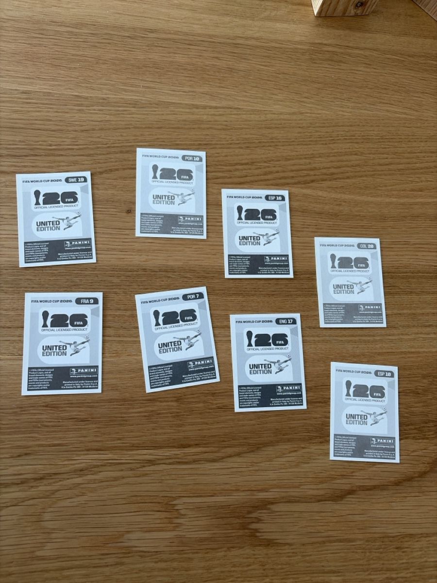 Panini Carte collezionabili: WM Panini Sticker - Diverse Nationen – Nuovo (secondo la descrizione) da Olten venduto da fab_75ry 1