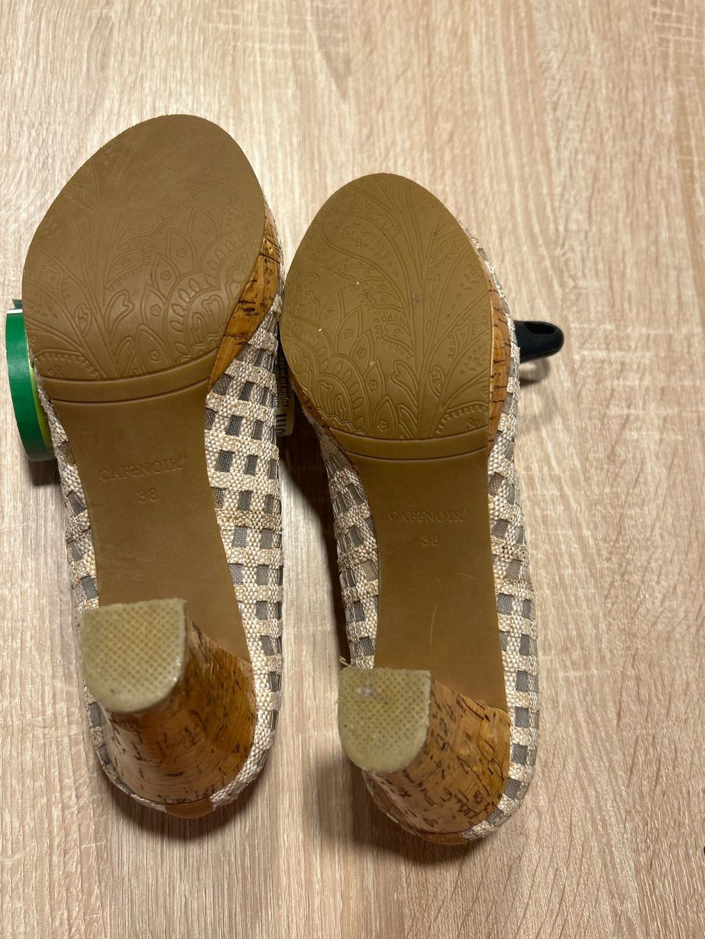 Damenschuhe: Pumps beige  von CafèNoir  Gr. 38 – Gebraucht aus Brunnen von Nala2929 7