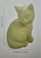 Seifen-Kerzen Silikonform Mold/Katze/Cats