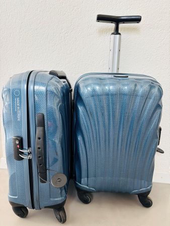 2 Samsonite Hartschalenkoffer Handgepäck mit 4 Rollen