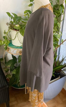 Superbe tunique légère couleur taupe OSKA , Gr. 38 en lin