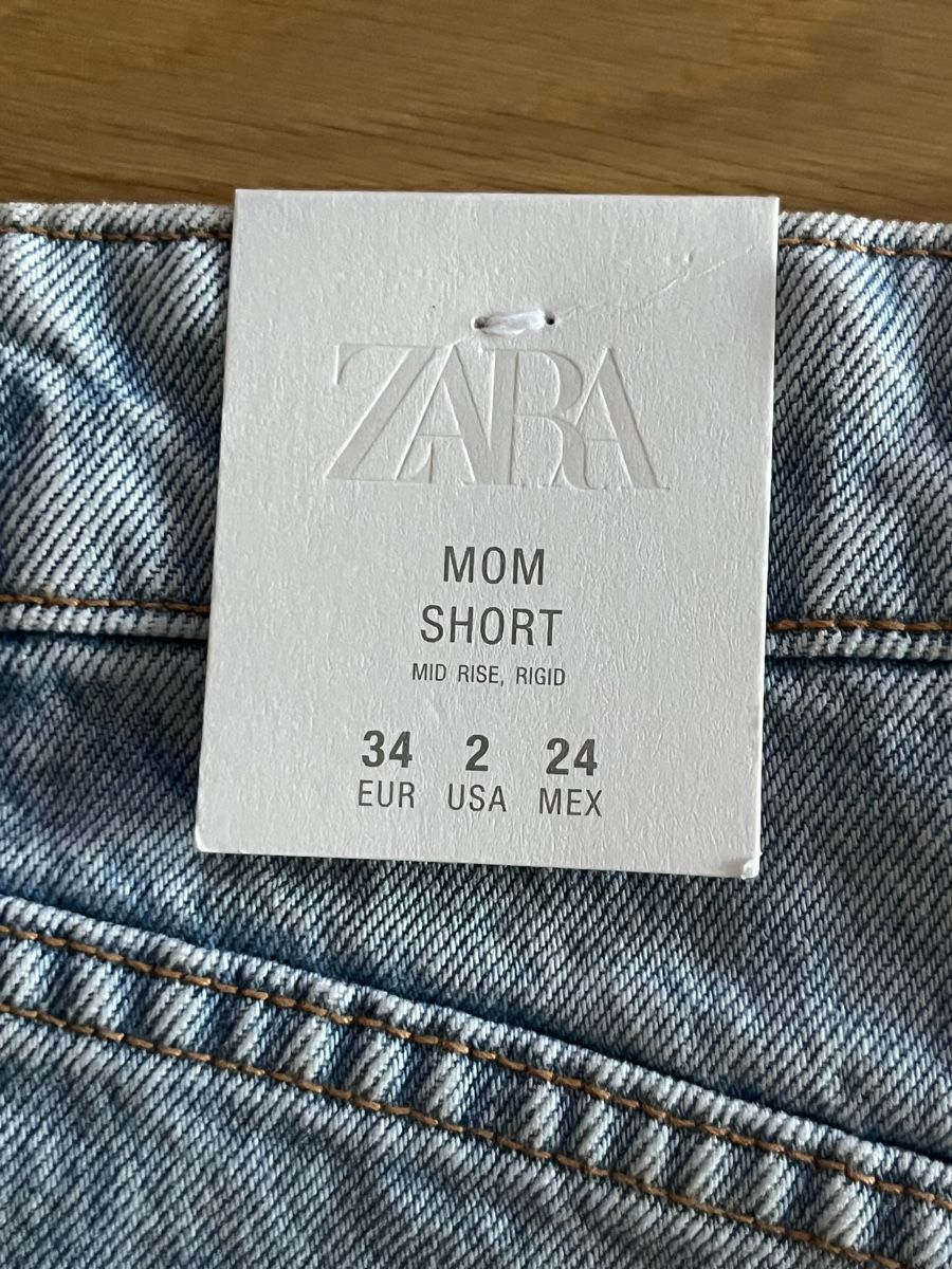 Zara Hosen: Zara Mom Jeans Shorts Gr. 34 – Neu und originalverpackt aus Frauenfeld von heyLani 2