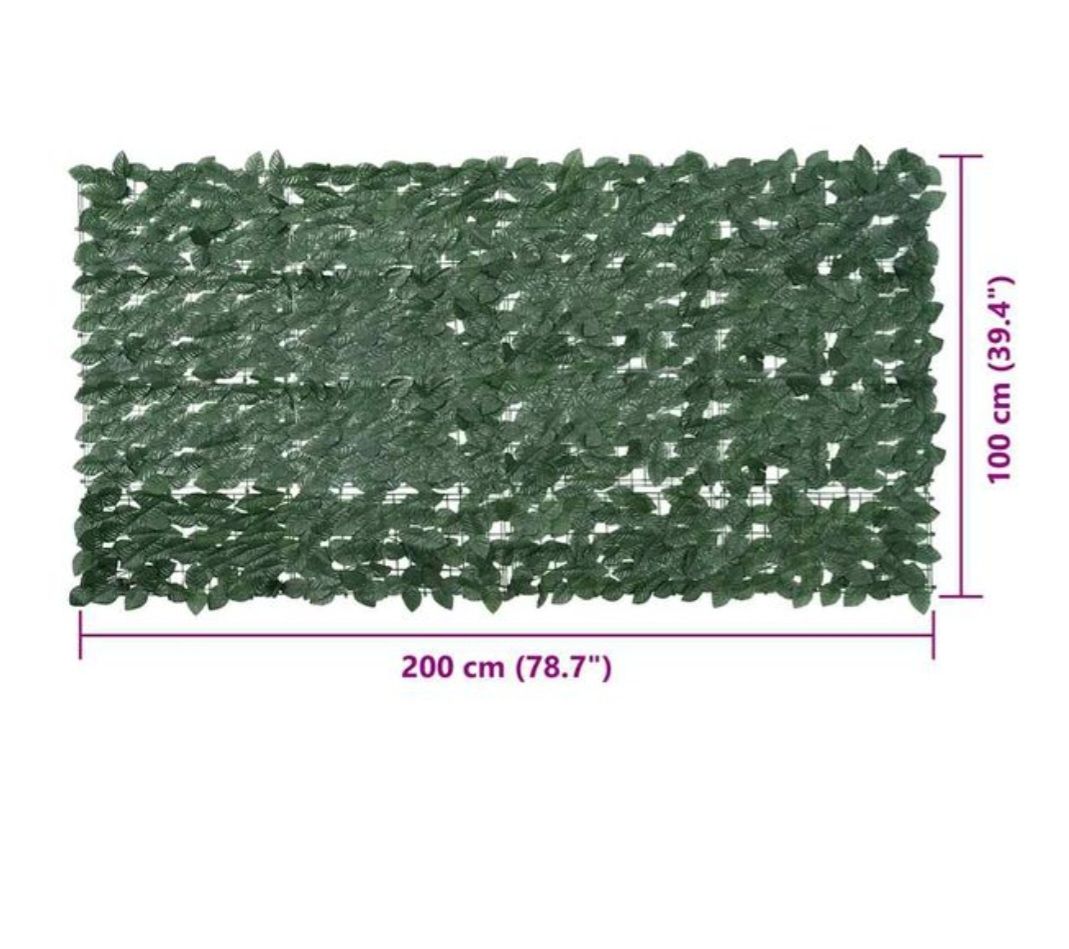 Paraventi: 2x Sichtschutz in blätter optik – Nuovo e nell'imballaggio originale da Etziken venduto da kre_c6vd 1