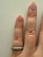 Wunderschöner 925 Silber Ring mit Zirkonia Steinen