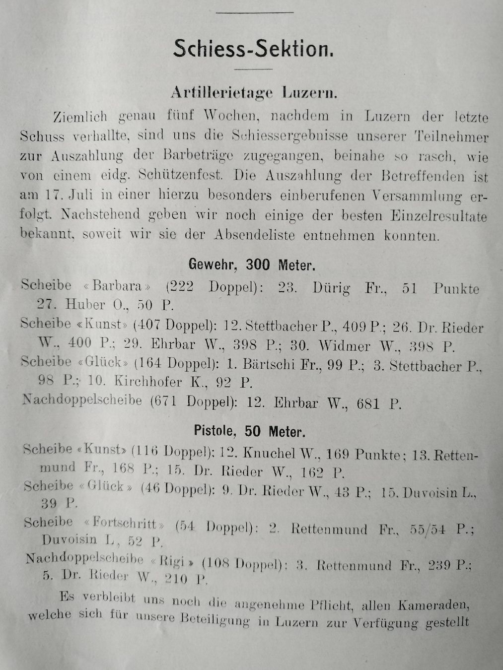 Riviste & Magazine: Antike Schweizer Armee Militär Zeitschrift 1930 – Usato da Schwanden Sigrisw venduto da cadieux71 6
