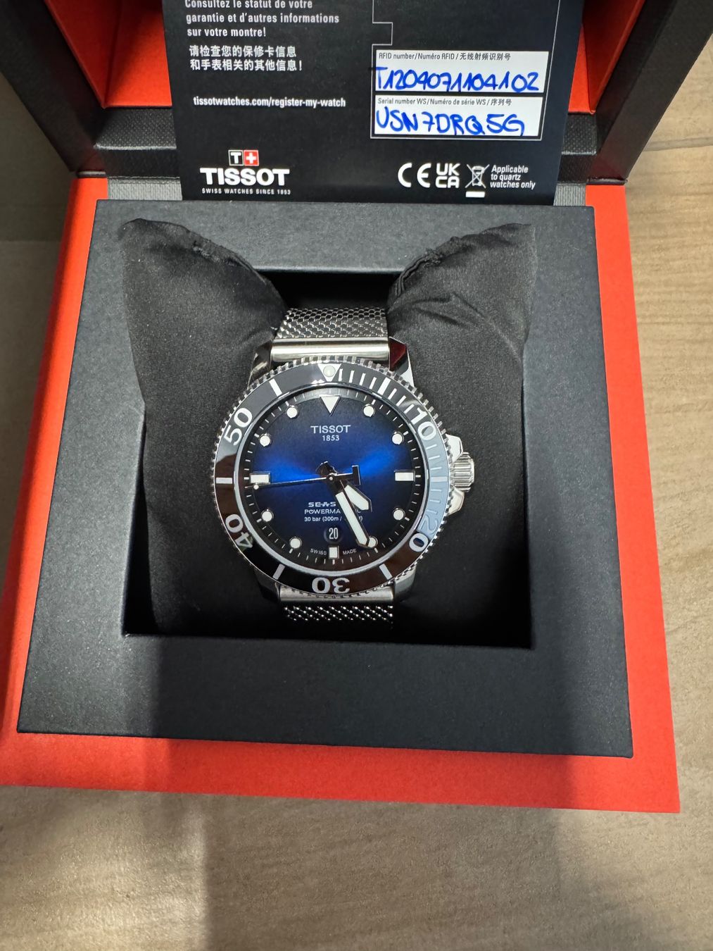 Tissot Orologi: Tissot Seastar 1000 Powermatic 80 – Usato da Rupperswil venduto da Arcore 1
