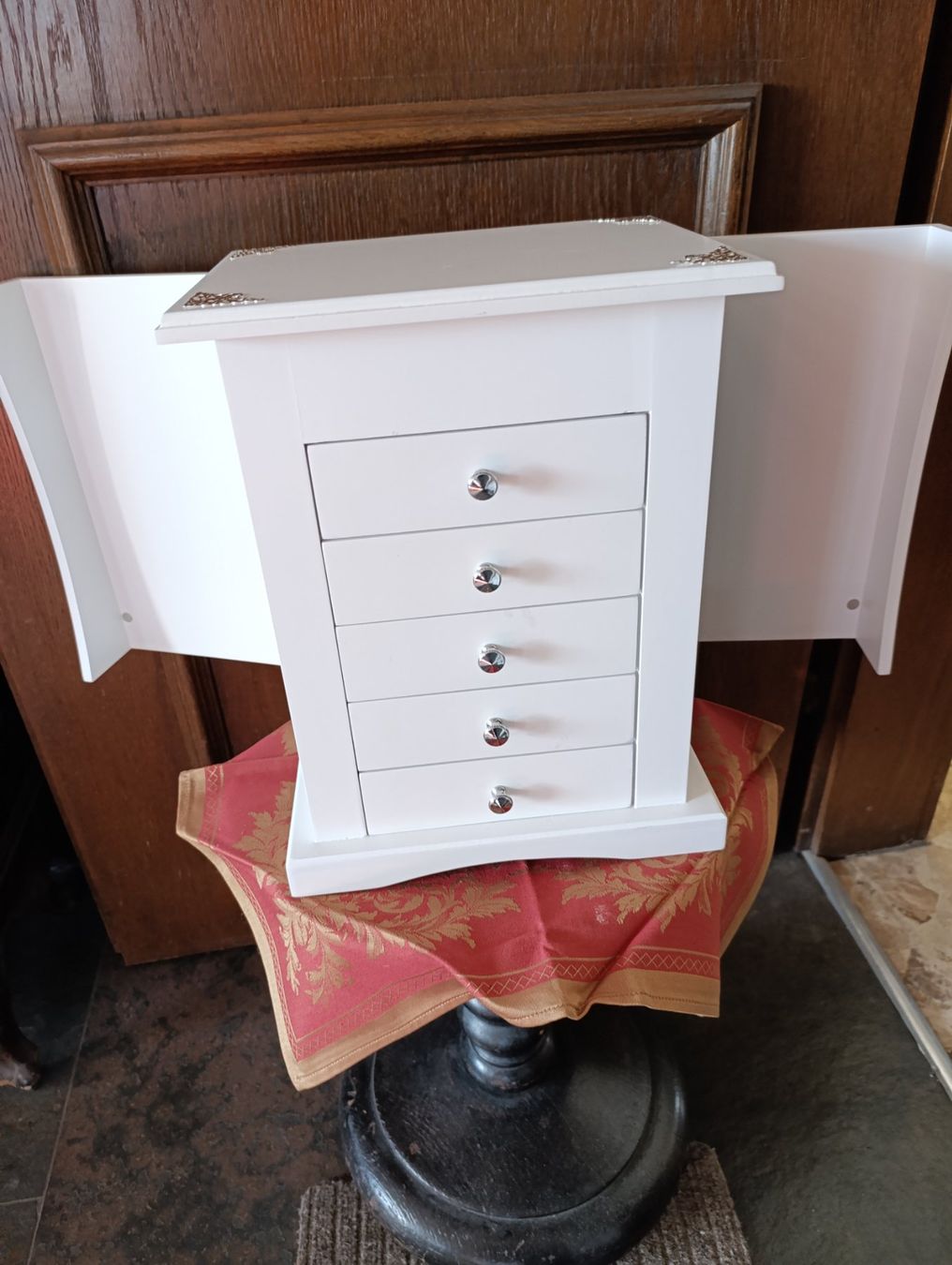 Altro in Decorazioni & Accessori: Schmuckkasten mit Spiegel mit 6 Ebene – Usato da Rüthi (Rheintal) venduto da marycsipet 1
