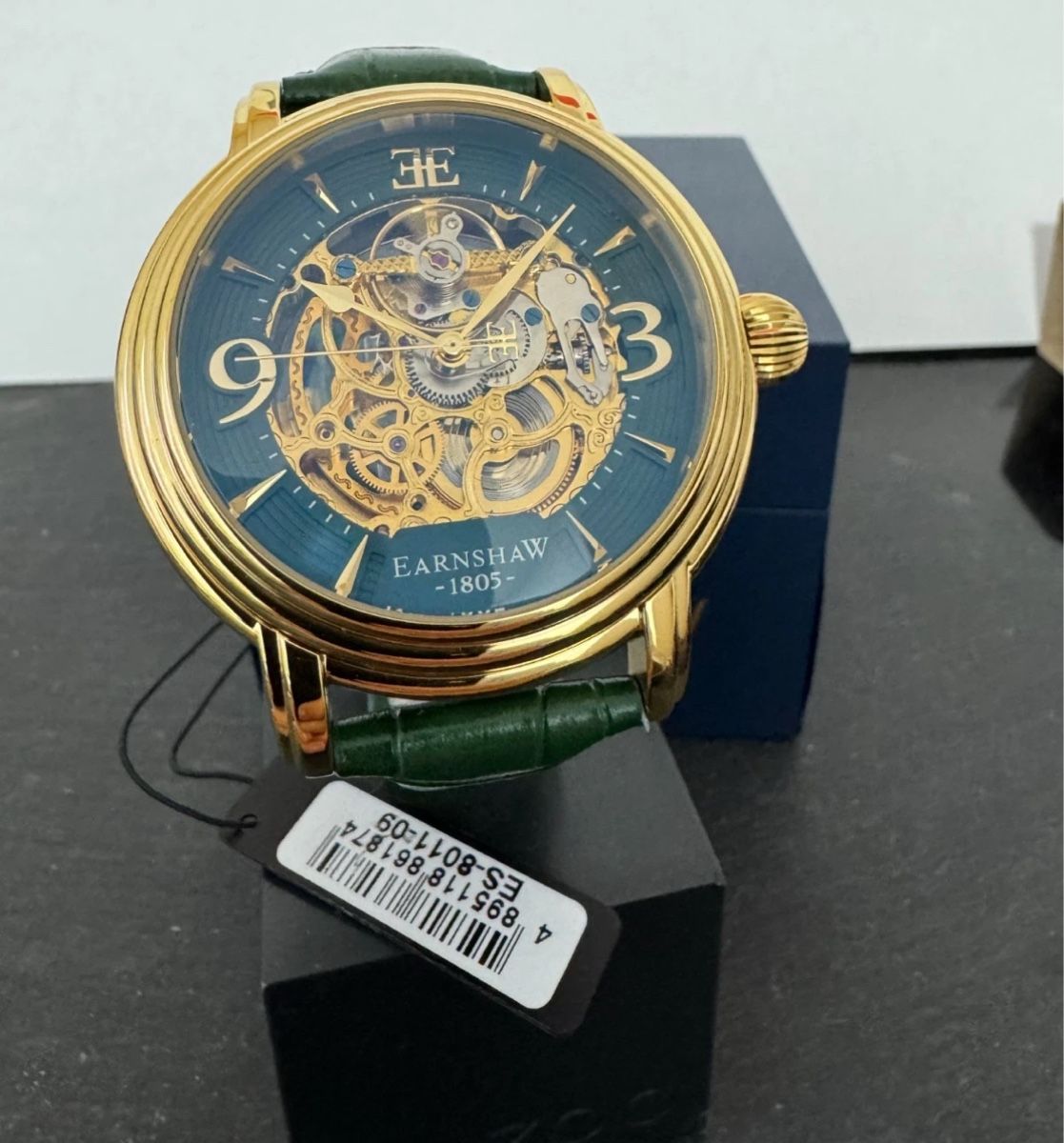 Orologi: EARNSHAW "Longcase Grande Skeleton" Automatik – Nuovo e nell'imballaggio originale da Meilen venduto da Schelmi99