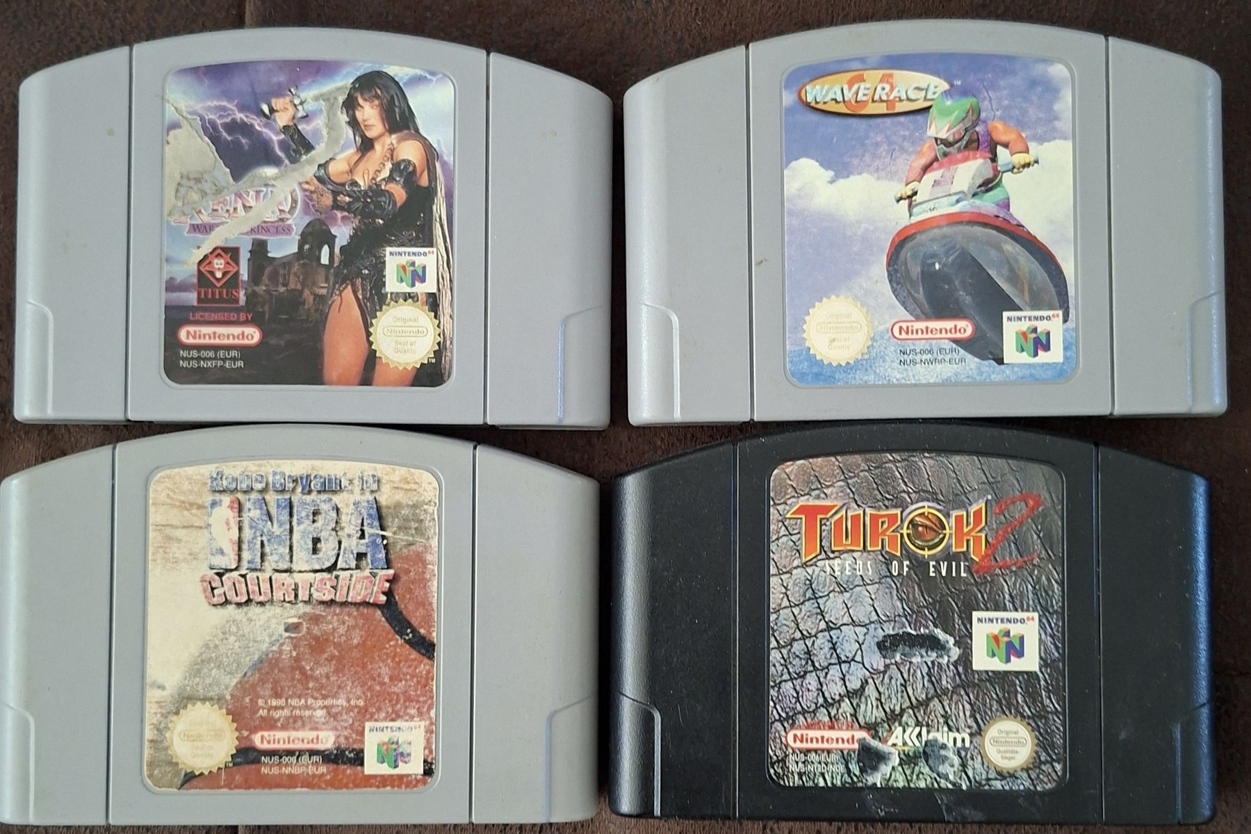 Nintendo Spiele: Nintendo 64 Spiele Konvolut 4 Stck – Gebraucht aus Reiden von mirtox