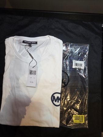 Michael Kors Herren T-Shirt Weiss Grösse XXL NEU mit Etikett