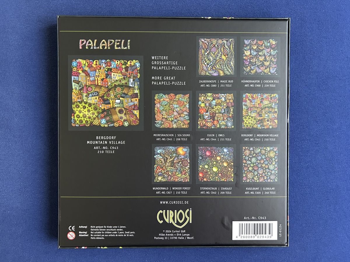 Puzzle: Puzzle PALAPELI Curiosi 210 Teile – Usato da Winterthur venduto da ErikaW10 1