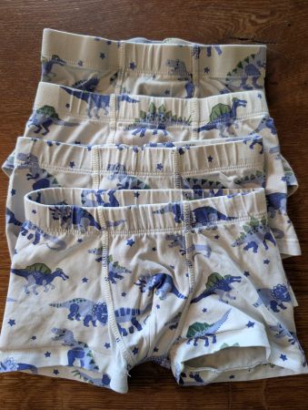 Dino Unterhosen/Boxer, Gr. 98/104, 4er Pack, Jungs