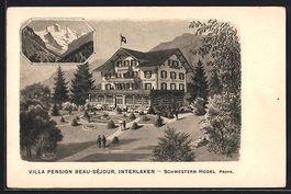 Interlaken, Villa Pension Beau-Séjour v