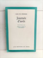 Journée d’Août / Alba de Céspedes / Seuil 1962