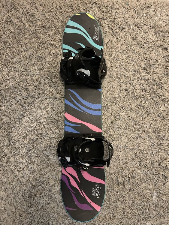Burton Mini Grom 100 Snowboard für Kids mit Bindung (Gebraucht) in ...