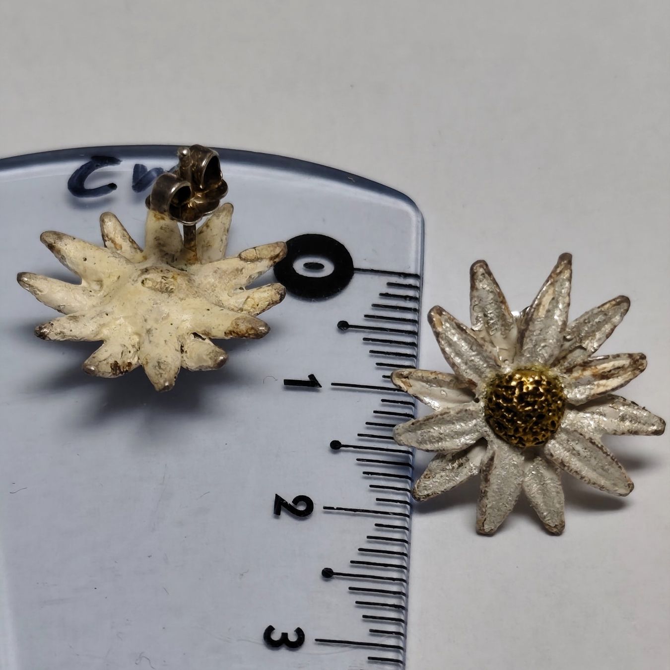 Boucles d'oreille: Michael Michaud daisy Stud silber Boucles d'Oreilles #A3 – D'occasion à Châtelaine par Tropic.Watch2 3