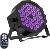 Bühnenlicht for Party 36 LEDS Schwarzlicht Strahler Disco