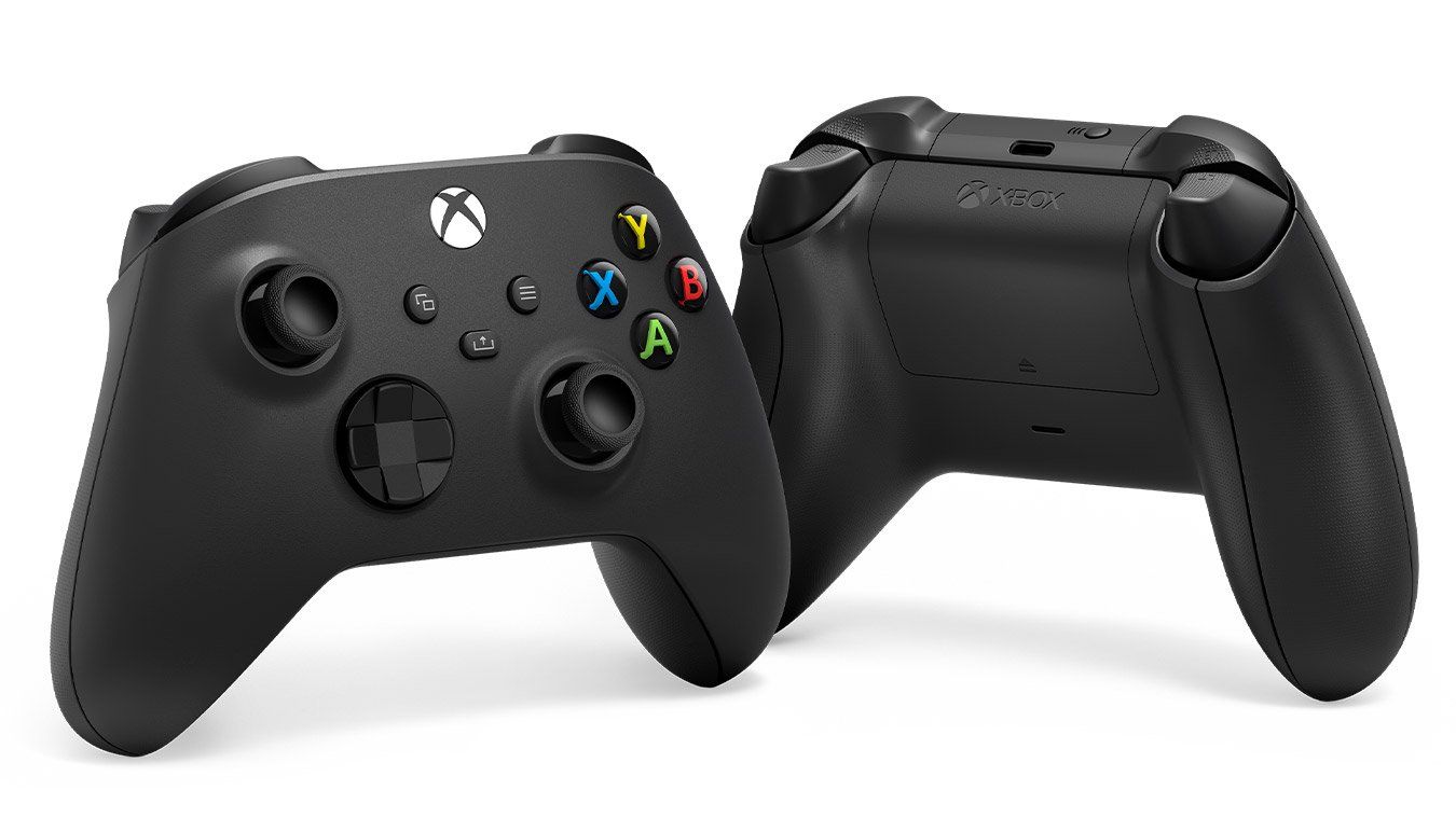 Controller: Xbox Wireless Controller - Carbon Black + Play & Charge BAT – Neu (gemäss Beschreibung) aus Eschenz von MARQSEC