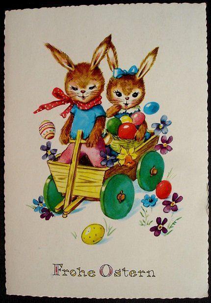 Ansichtskarten: FROHE OSTERN – Gebraucht aus Jona von philajona