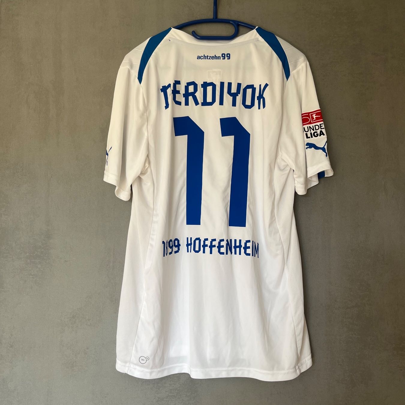 Puma Canottiere & Pantaloni: Matchworn TSG Hoffenheim Derdiyok Puma – Usato da Winterthur venduto da LaBodega 1