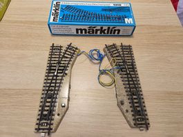 Märklin 5202 Weichenpaar M H0 (1)