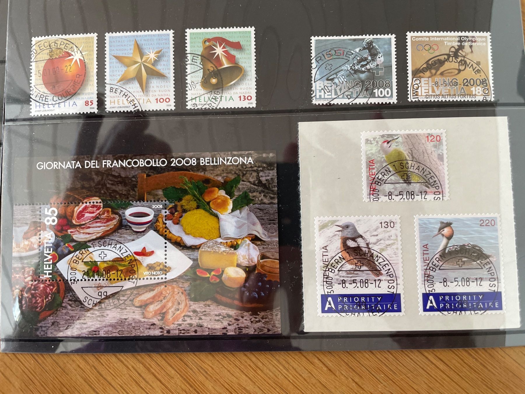Tutti i francobolli: ANNEE 2008 COMPLETE dès 5.- ! – Usato da Sonceboz-Sombeval venduto da Comment2 3