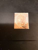 Tampon Straits Settlements, Queen Victoria, 4 Cents!