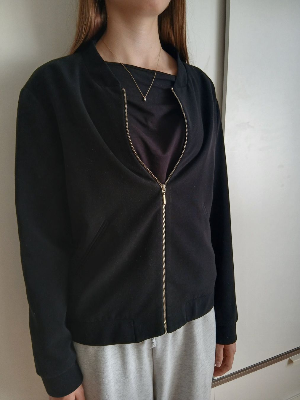 Zara Jacken: Zara Basic Bomber Jacket Black Size S – Gebraucht aus Watt von Tomaf 3