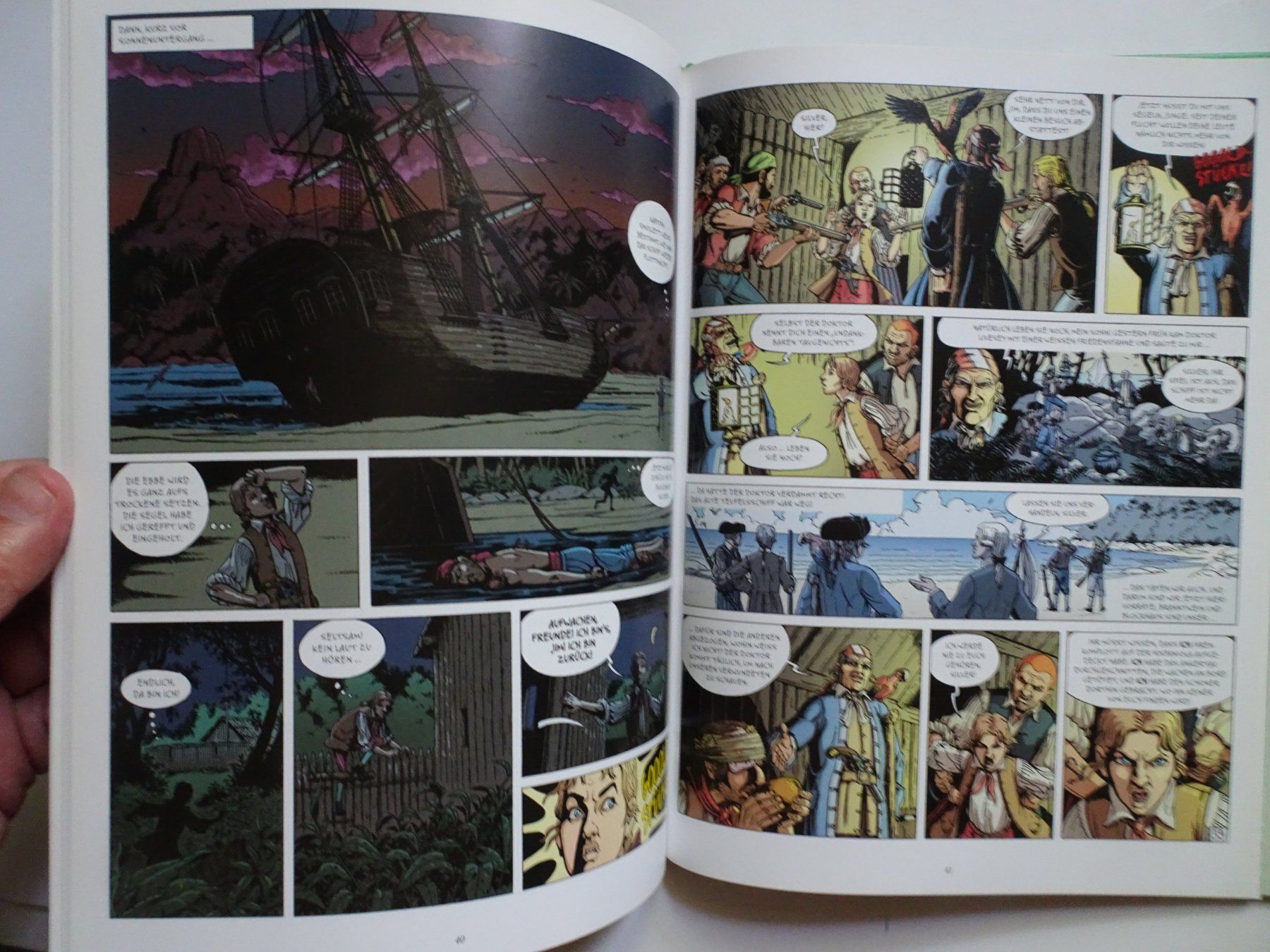 Fumetti: Brock Haus Literaturcomics Die Schatzinsel Comic – Usato da Schönenwerd venduto da schnitzunddrunter 2