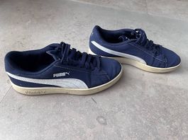 Dunkelblaue Puma Sneakers, Grösse 38
