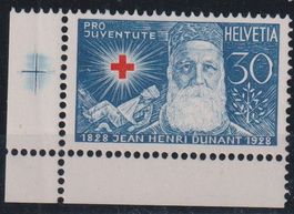11x) Abart 1928, JU48, Pro Juventute, postfrisch, sehe Scan