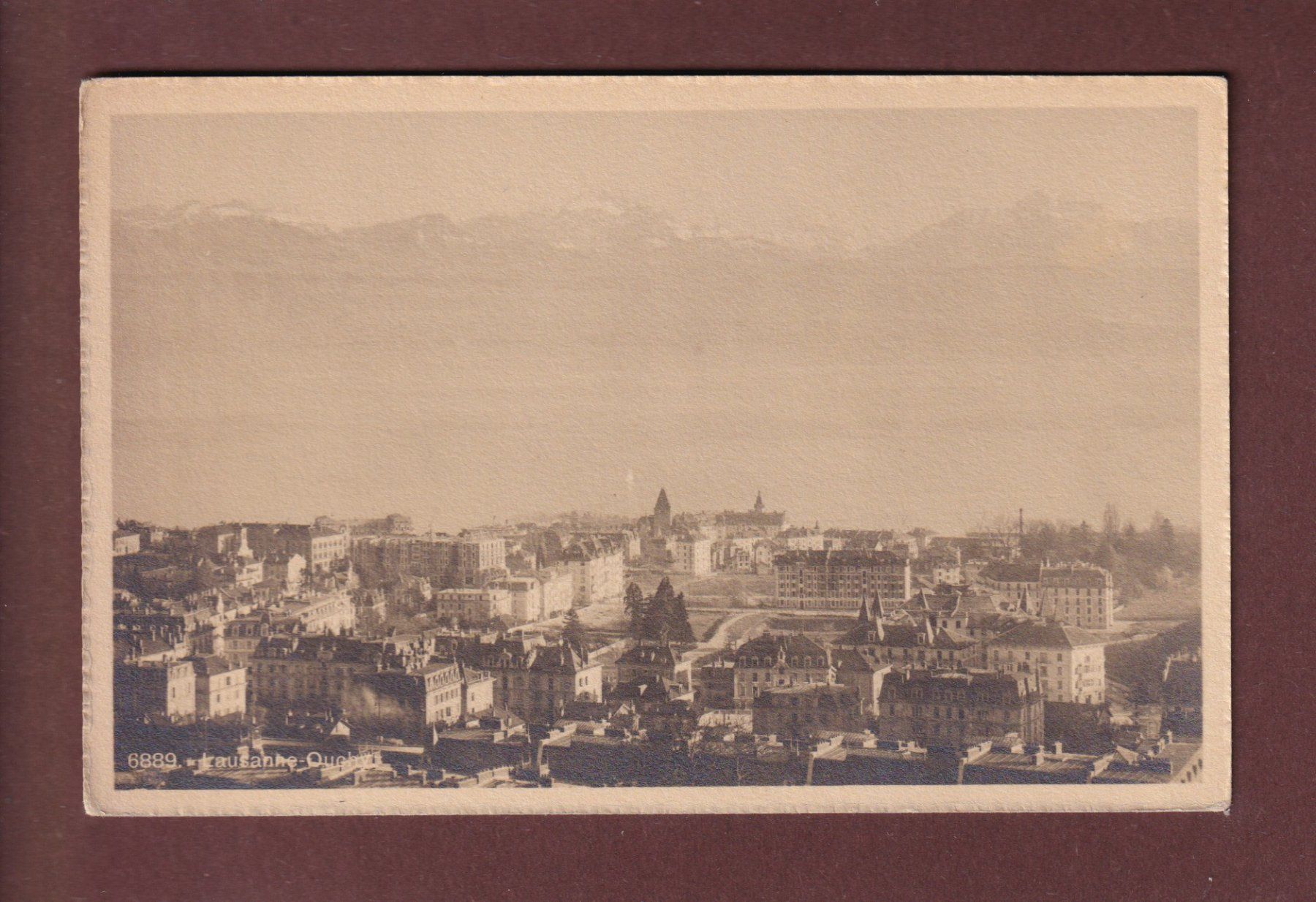 Cartes postales: LAUSANNE - Vue sur Ouchy – D'occasion à Pully par nicecards