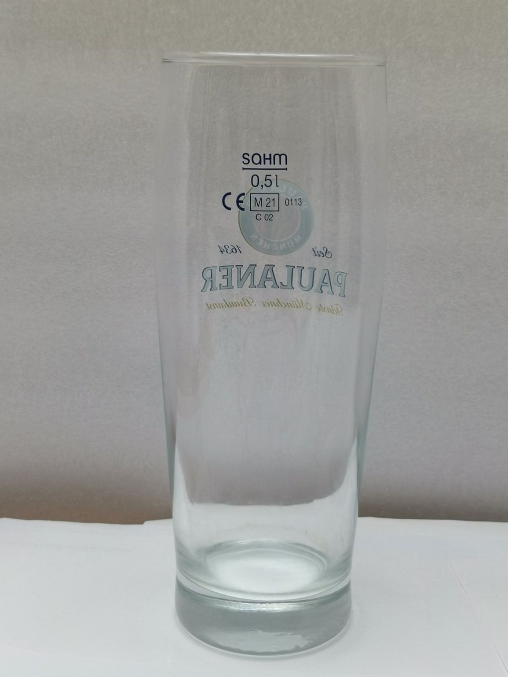 Gläser: Paulaner Bierglas 0.5l – Gebraucht aus Allschwil von H0-Bahner 2