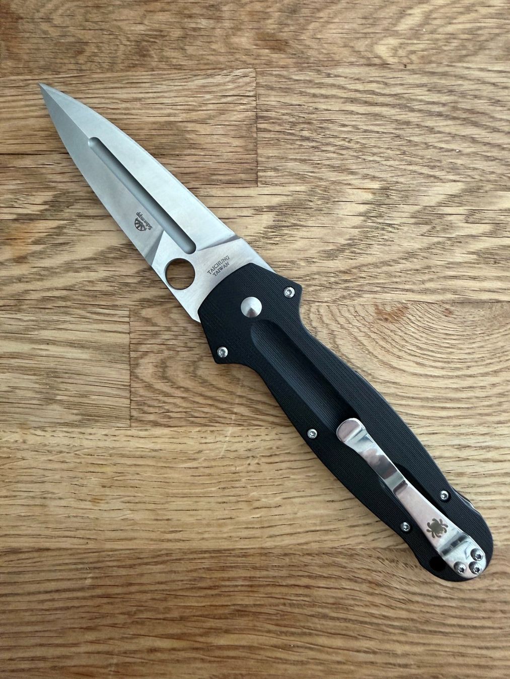 Spyderco Coltelli tascabile: Spyderco C215GP Euro Edge – Nuovo (secondo la descrizione) da Villars-sur-Glane venduto da Dam0 1