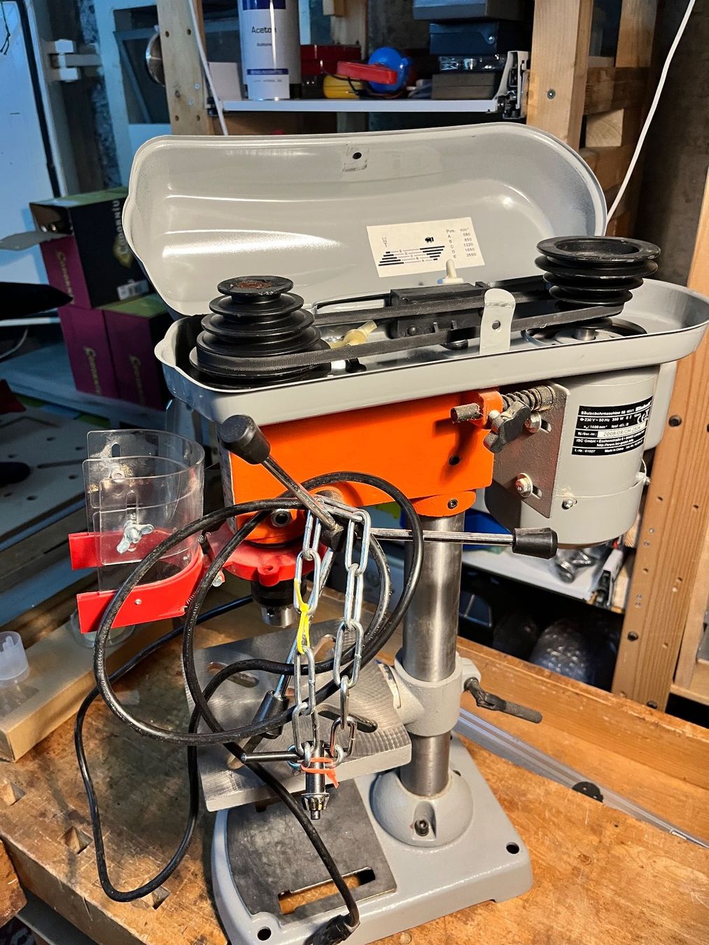 Einhell Trapani: Ständerbohrmaschine Einhell SB 401/1 – Usato da Seengen venduto da Boerni64 1