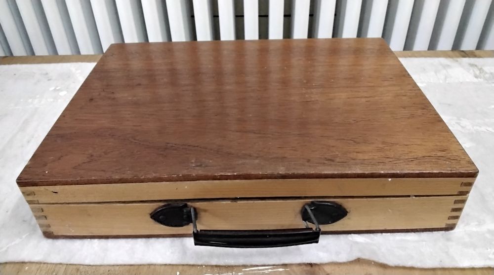 Mini Aquarell Set Mit Holzpalette - Tragbarer Malkasten Für Unterwegs Ohne Farben