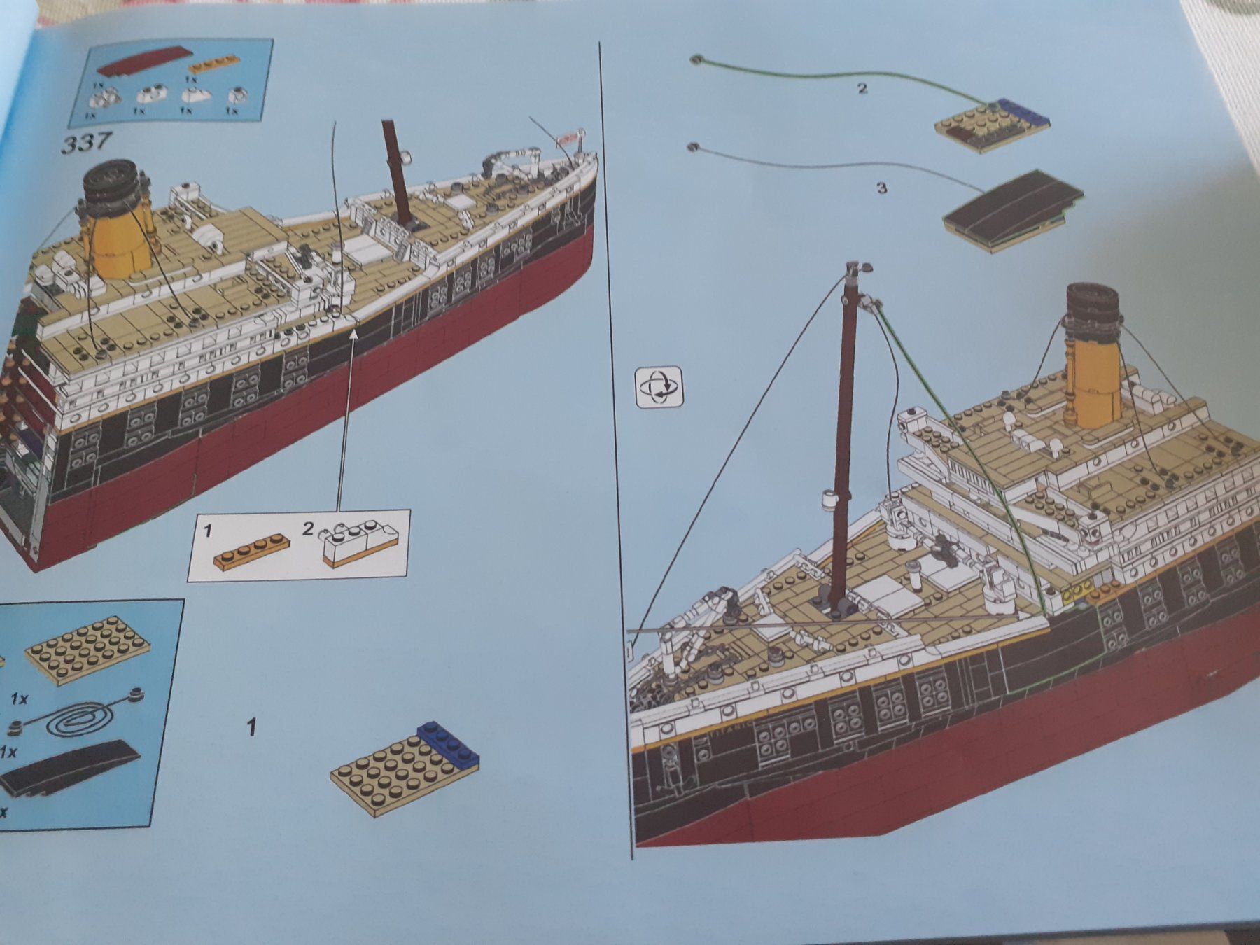 Kit di modellismo & Modellini statici: Bereits zusammengebaute Titanic – Usato da Langnau am Albis venduto da Westwind997 5