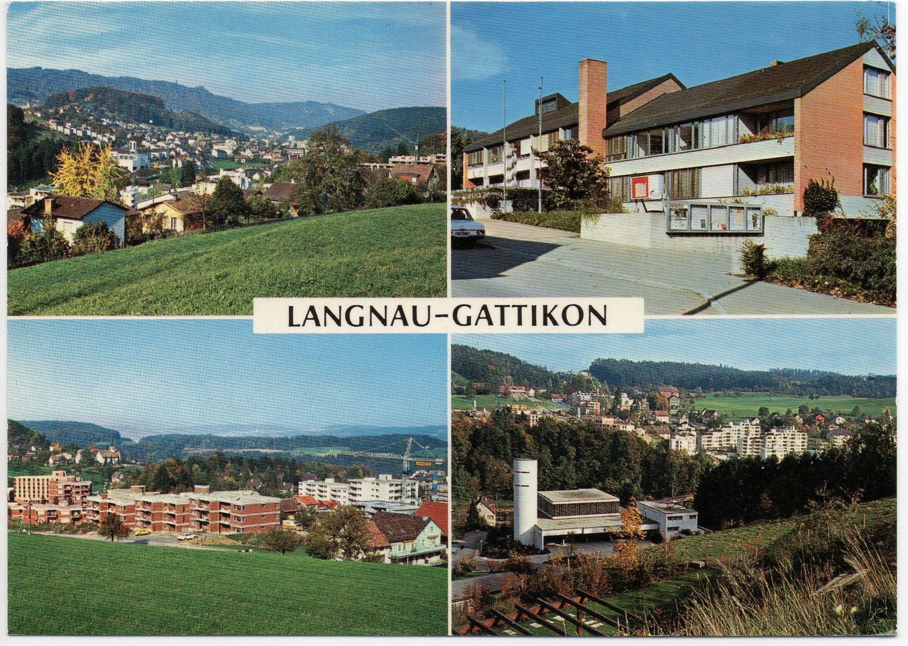 Cartoline postali: LANGNAU-GATTIKON – Nuovo (secondo la descrizione) da Jona venduto da philajona