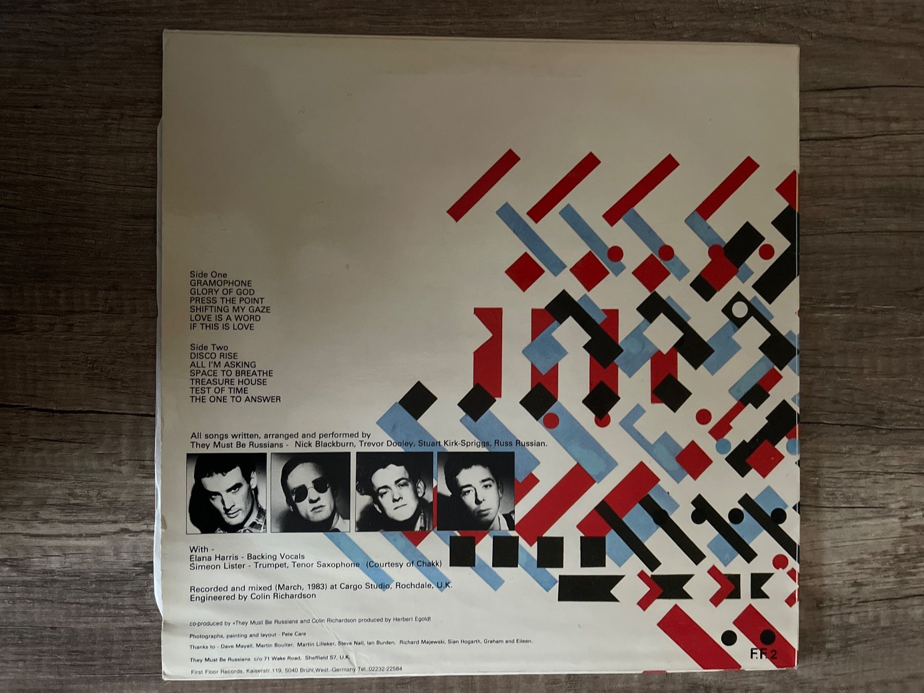 Dischi in vinile: A197/They Must Be Russians – Usato da Frutigen venduto da Philippe_jsp 1