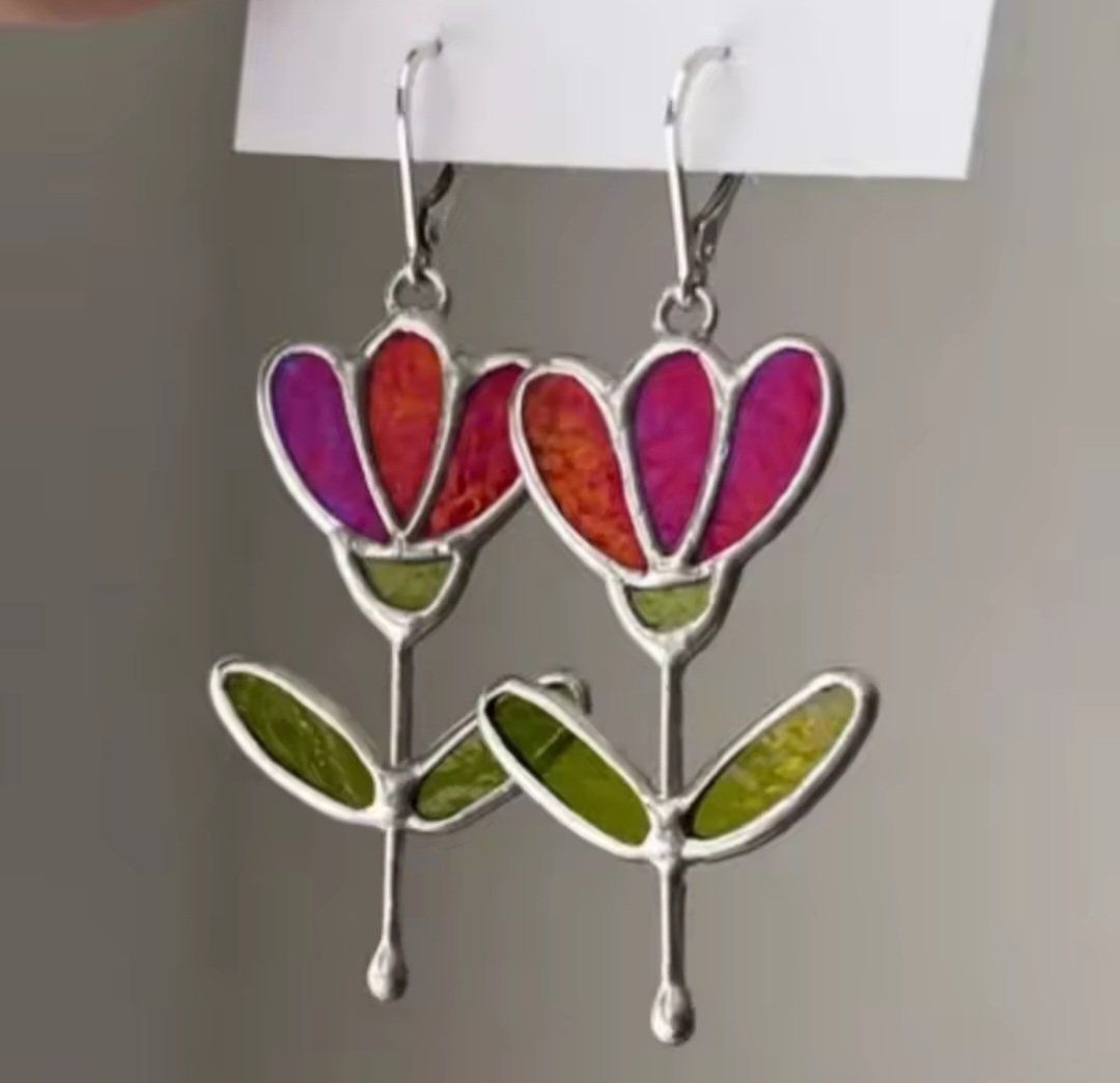 Orecchini pendenti & Orecchini a lobo: Ohrringe - Blume - Modeschmuck – Nuovo (secondo la descrizione) da Basel venduto da Kunterbunt12