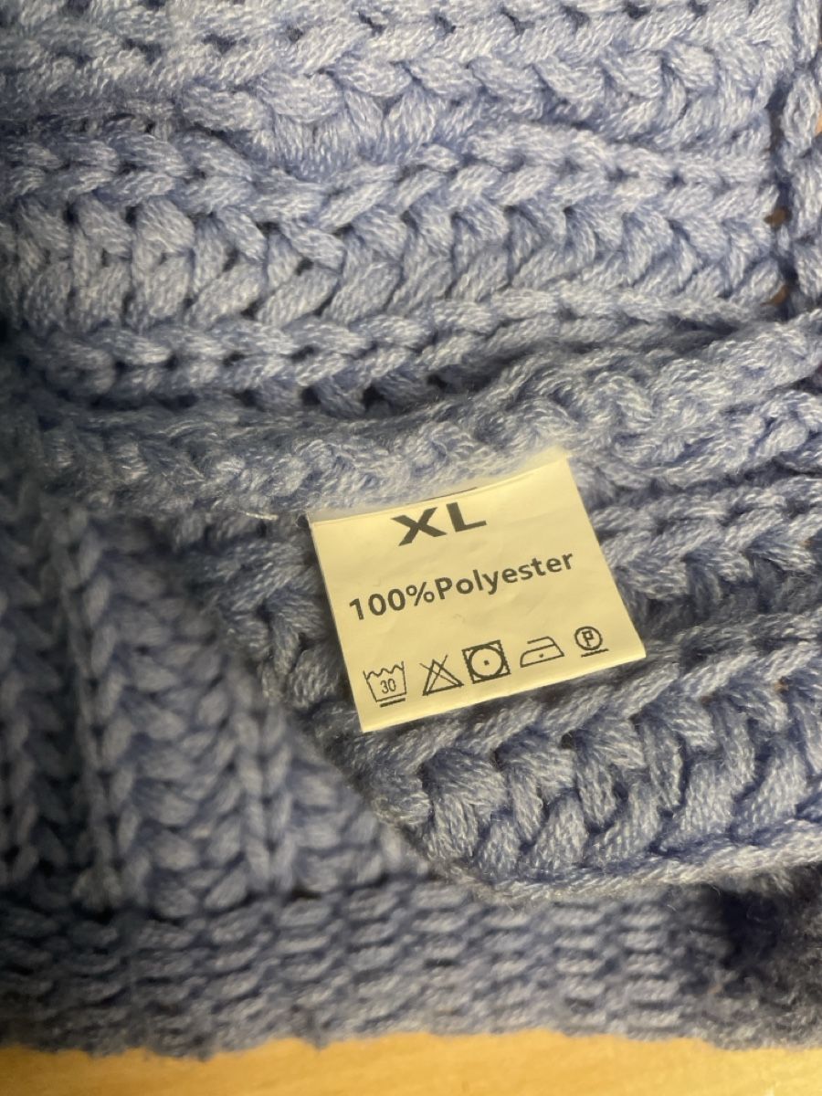 Gilet & Giacche senza maniche: Strick Weste in Gr. XL, hellblau – Nuovo (secondo la descrizione) da Obergerlafingen venduto da cabo4 2