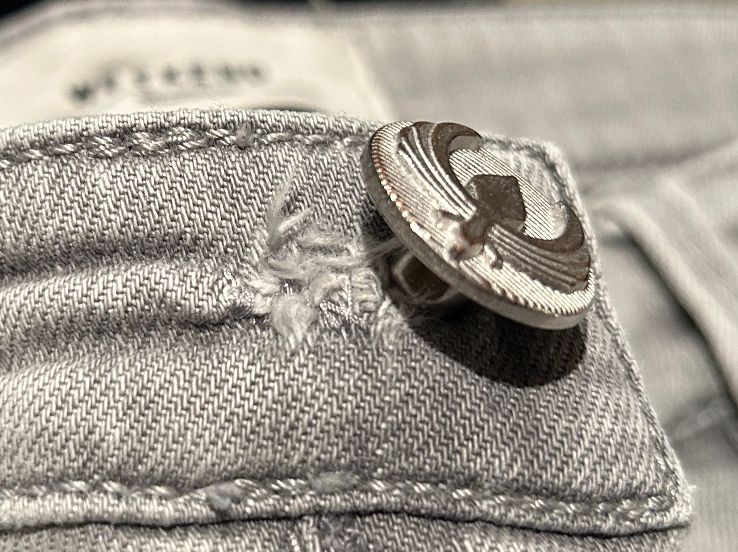 Max Mara Jeans: Max Mara Jeans, hellgrau, Grösse 40 – Gebraucht aus St. Urban von uschi73 8