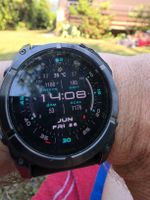 Sportuhr Fenix 8 AMOLED, 51 mm Schwarz GPS-Sportuhr