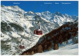 Zinal - Luftseilbahn Sorebois