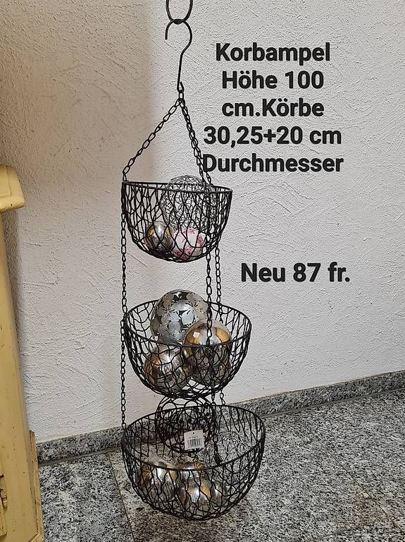 Altro per la casa: Hängekorb Metall – Nuovo e nell'imballaggio originale da Kriens venduto da LotusOase 2