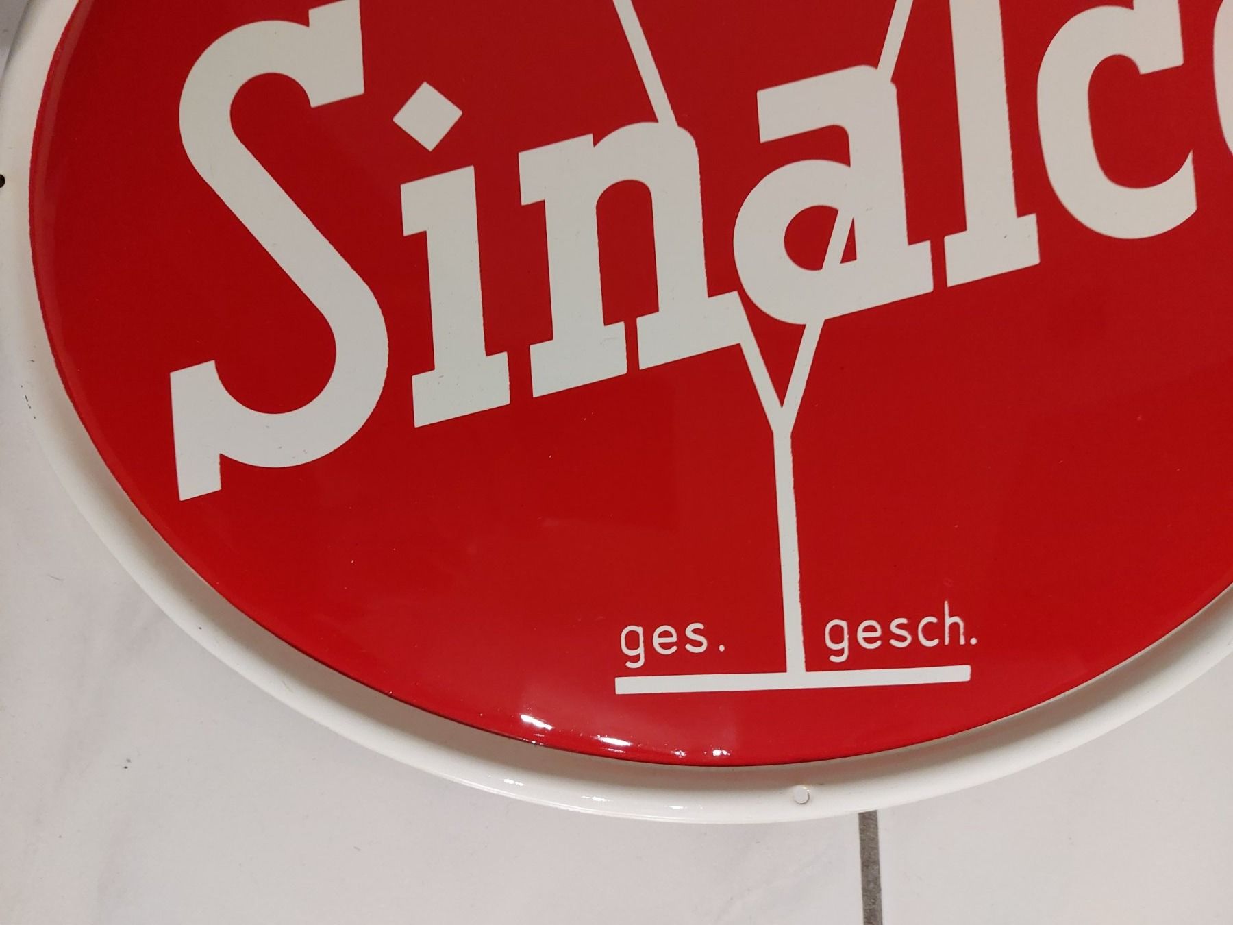 Sinalco Ecriteaux: Altes Blechschild Sinalco plaque tôle – D'occasion à Schenkon par Elbarto007 2
