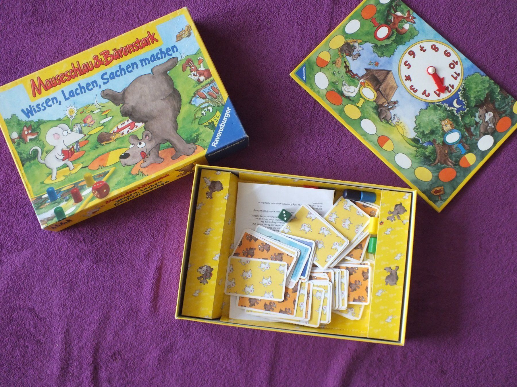 Ravensburger Giochi: Spiel - Mäuseschlau & Bärenstark – Usato da Müllheim Dorf venduto da Seeeule01 1
